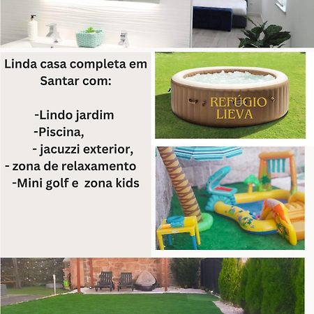 Casa Incrivel Refugio Lieva ,Piscina , Jacuzzi Exterior E Zona Kids Apartman Nelas Kültér fotó