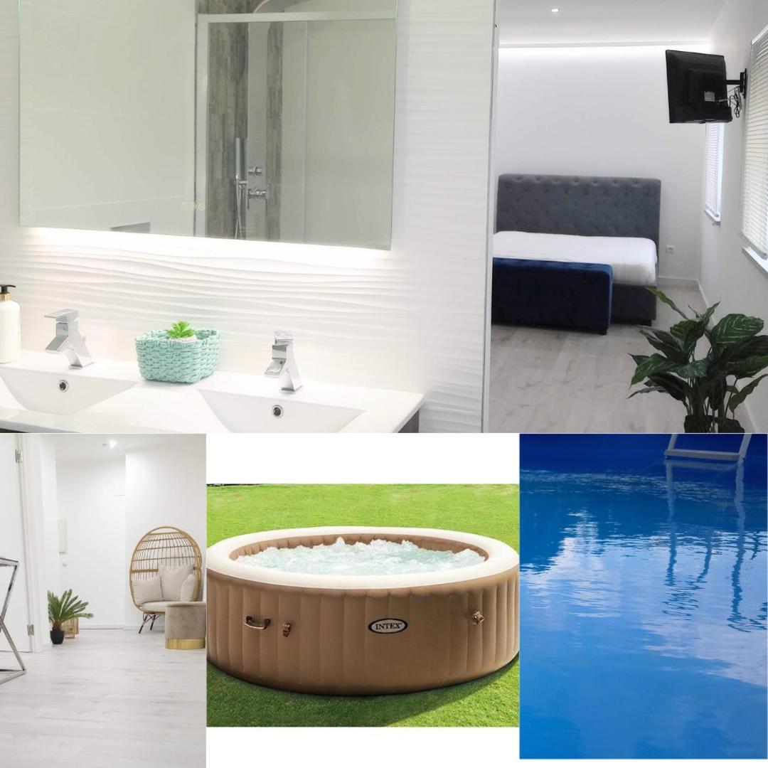 Casa Incrivel Refugio Lieva ,Piscina , Jacuzzi Exterior E Zona Kids Apartman Nelas Kültér fotó